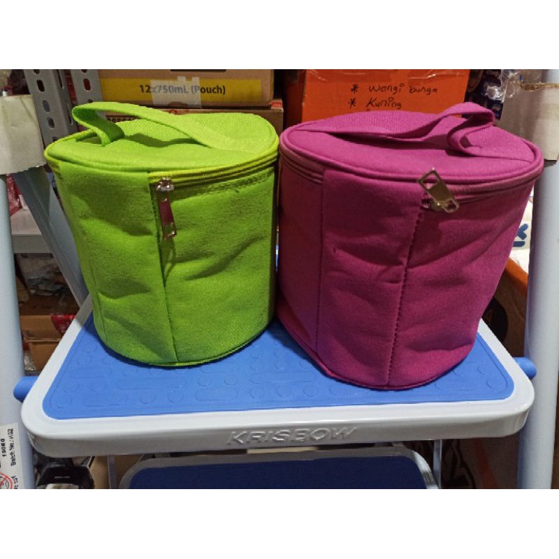 Merries Lunchbox set/ Tempat Makan berbahan keramik+ tas