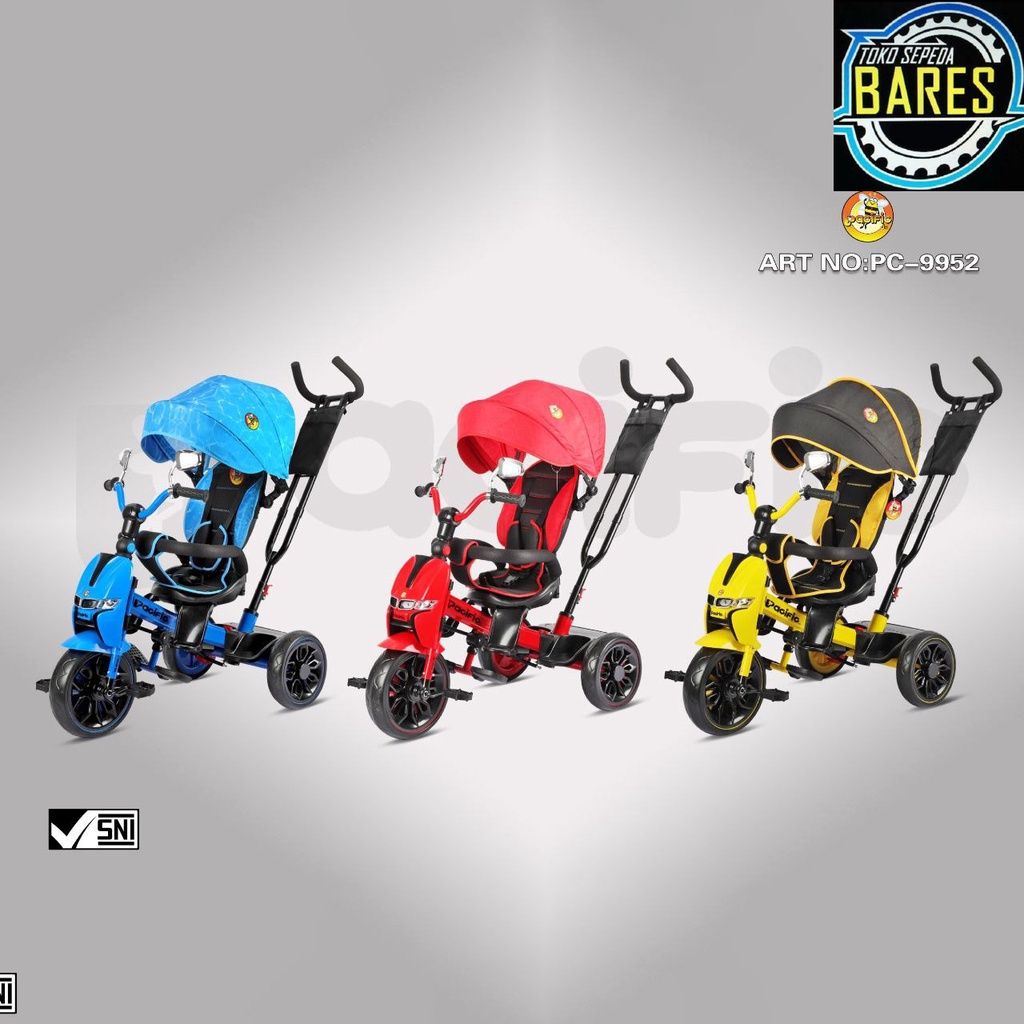 Sepeda Roda Tiga Anak Pacific JR PC-9952 / Tricycle