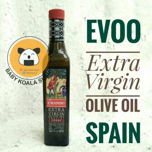 LA RAMBLA Extra Virgin Olive Oil Minyak Zaitun 500 ml Halal │ EVOO Import Spanyol