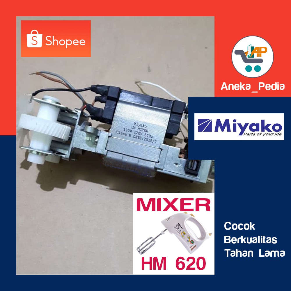 Motor Dinamo Mixer Miyako HM-620 HM 620 High Quality