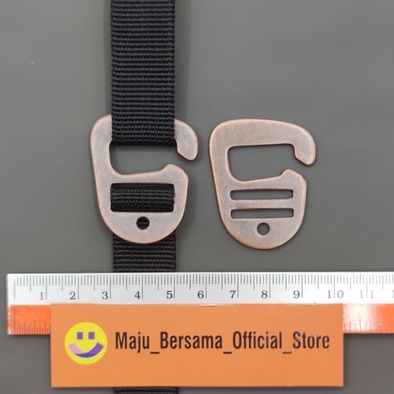 Ring Hook G 20 Bulat Accessories Ransel / Waistbag - Besi 1,5mm Lokal