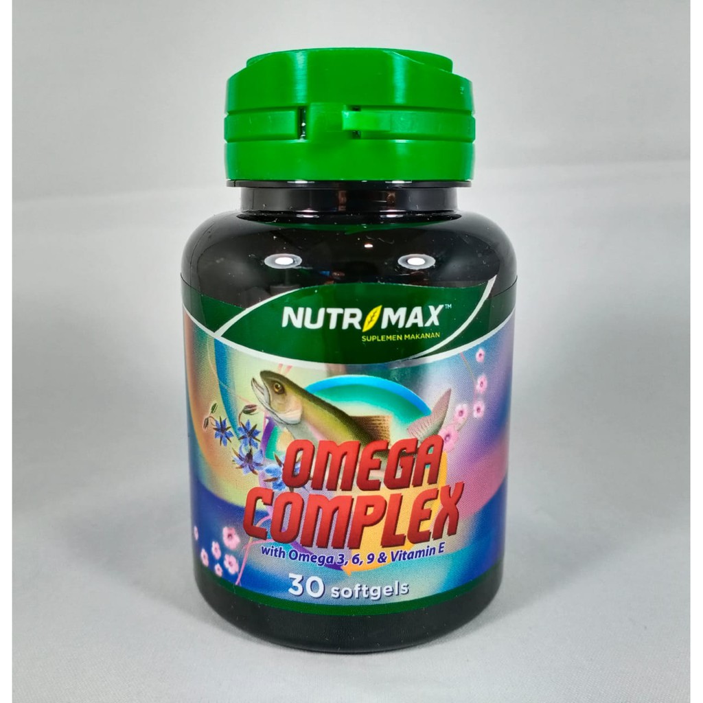 Jual Nutrimax Omega Complex (3, 6, 9 & Vitamin E) 30 Softgel