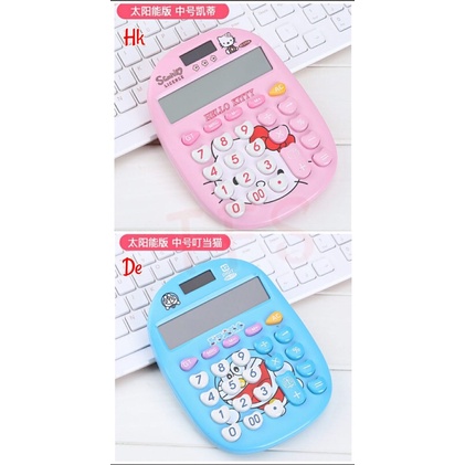 

CALCULaTOR / KALKULATOR DaGaNG MEJA HELLO KITTY / DORaEMON