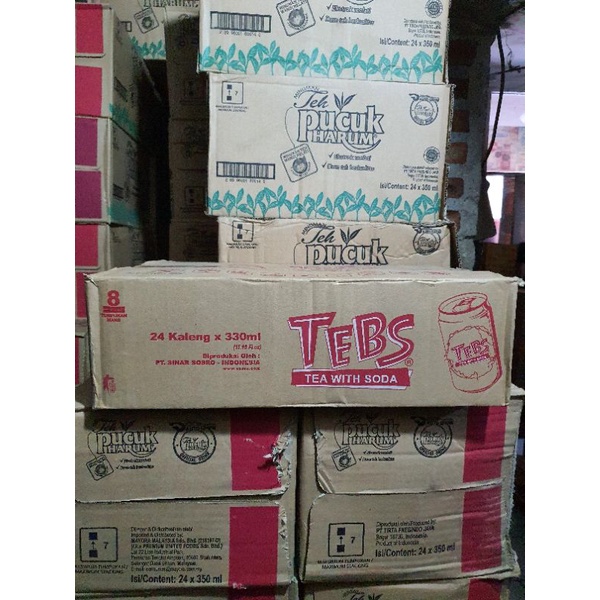 

TEBS KALENG MINUMAN TEH SODA KALENG 330 ML(EXP LAMA)