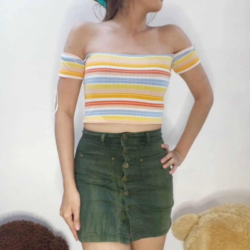 Crop Sabrina BERSHKA (Second)