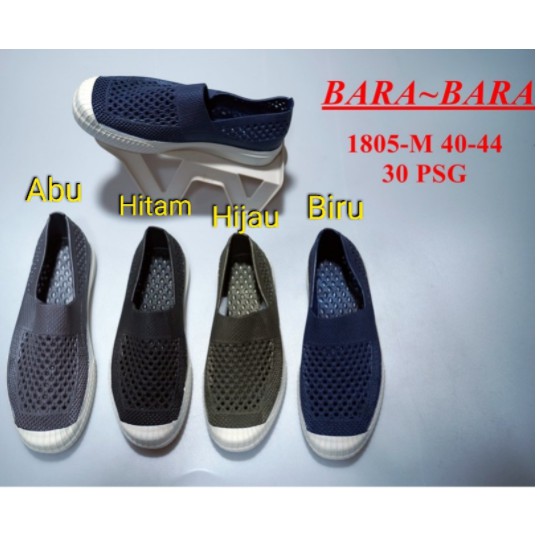 Jelly Shoes Pria Slip On