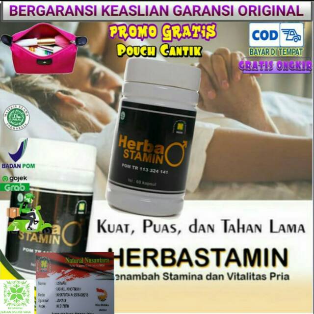 HERBASTAMIN NASA - Herbal Penambah Stamina Dan Vitalitas Pria