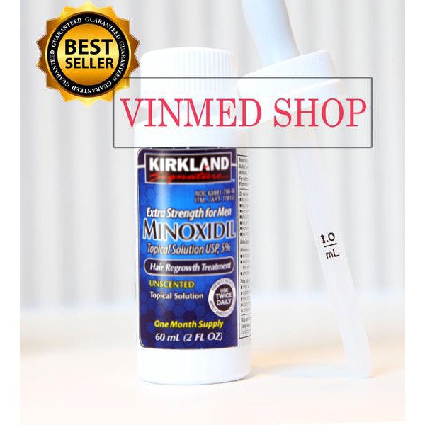 KIRKLAND MINOXIDIL 3 Botol &amp; BIOTIN 10.000mcg 100 Tabs PAKET IRIT