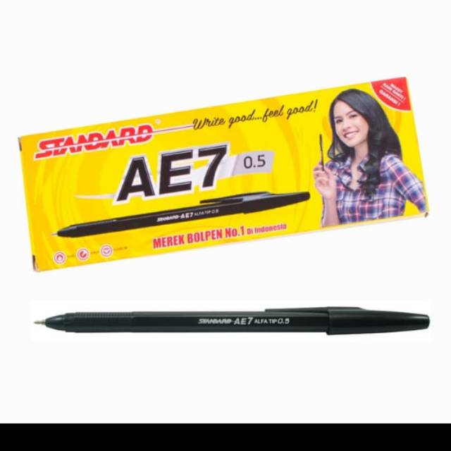 

Pulpen / Ballpoint Standard AE7 Alfatip 0.5 mm Per piece