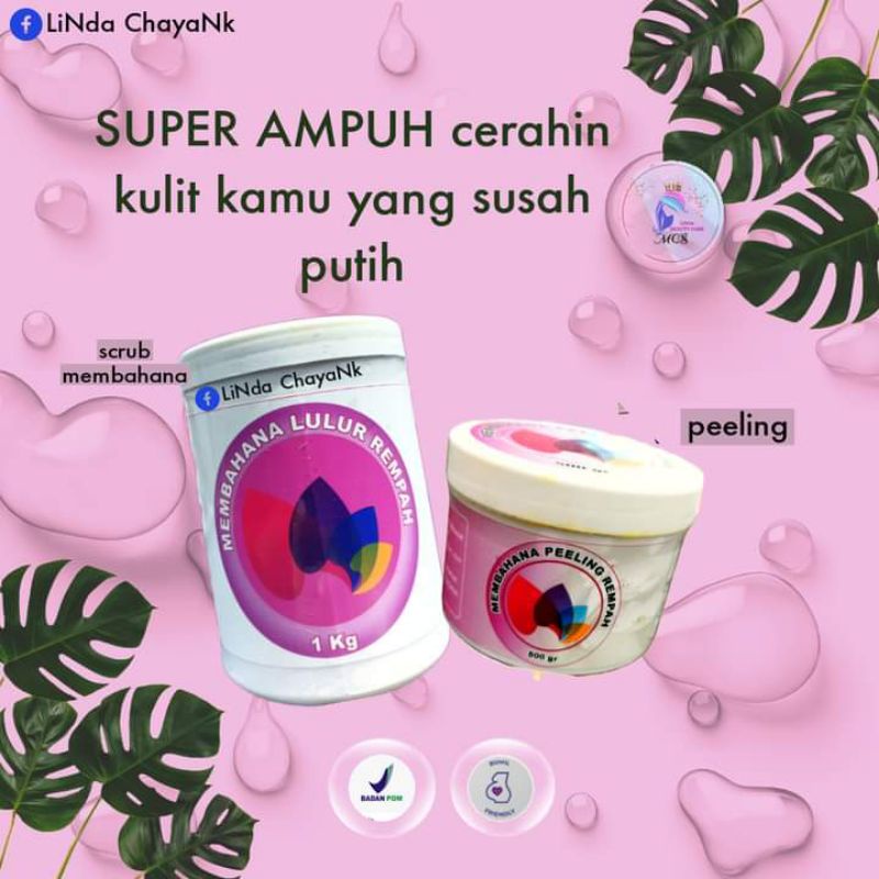 SCRUB MEMBAHANA LULUR MEMBAHANA LULUR PEMUTIH 1 KILO GRAM