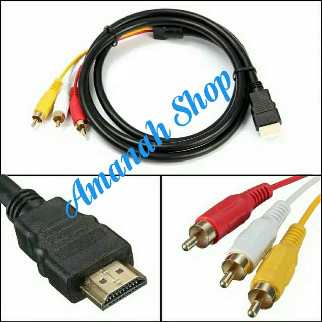 Jack Konektor hdmi to rca