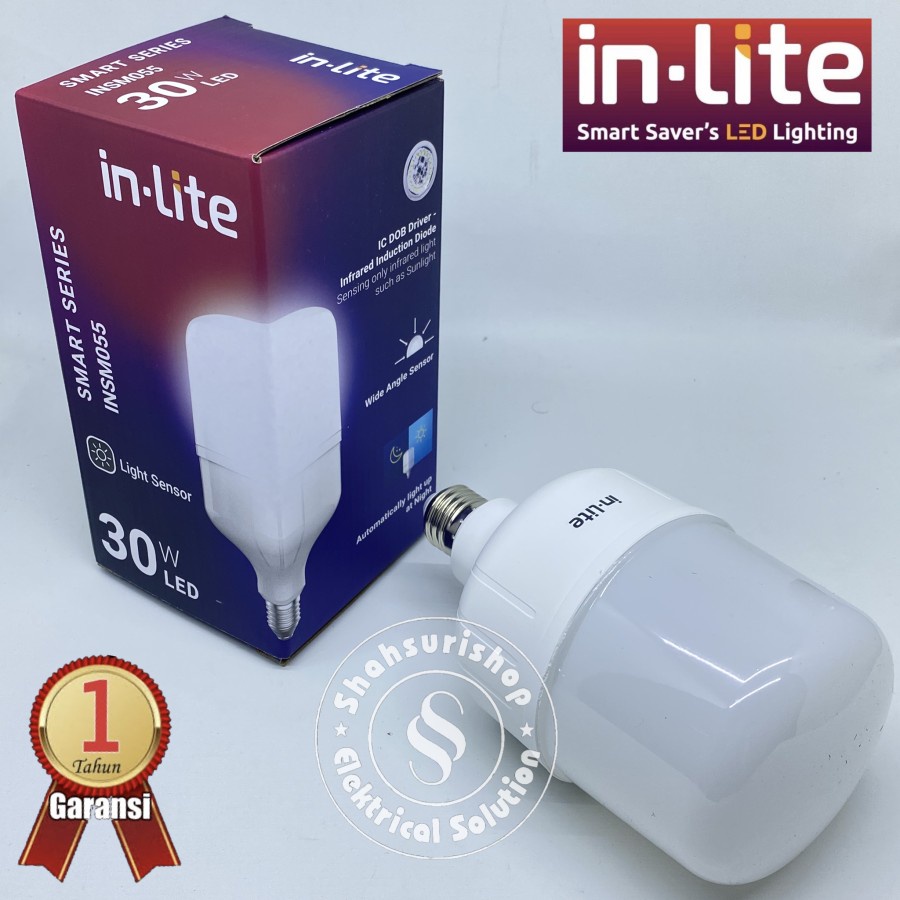 IN LITE LAMPU LED CAPSULE SENSOR CAHAYA INSM055 30W 30 WATT