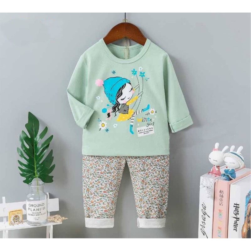 Piyama anak impor ku bao/setelan anak impor