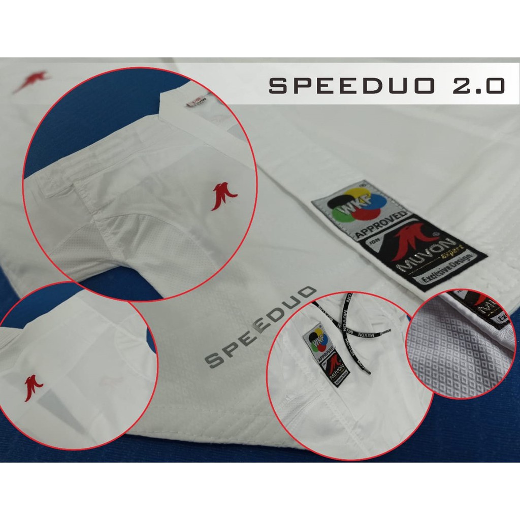 Karate baju kumite Muvon Speeduo WKF Approved