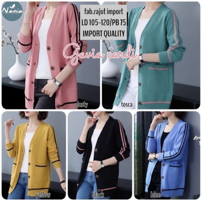 YEZA CARDY • YOONA CARDI RAJUT IMPORT PREMIUM KOREAN STYLE OUTER BAHAN RAJUT IMPORT OUTWEAR OVERSIZE