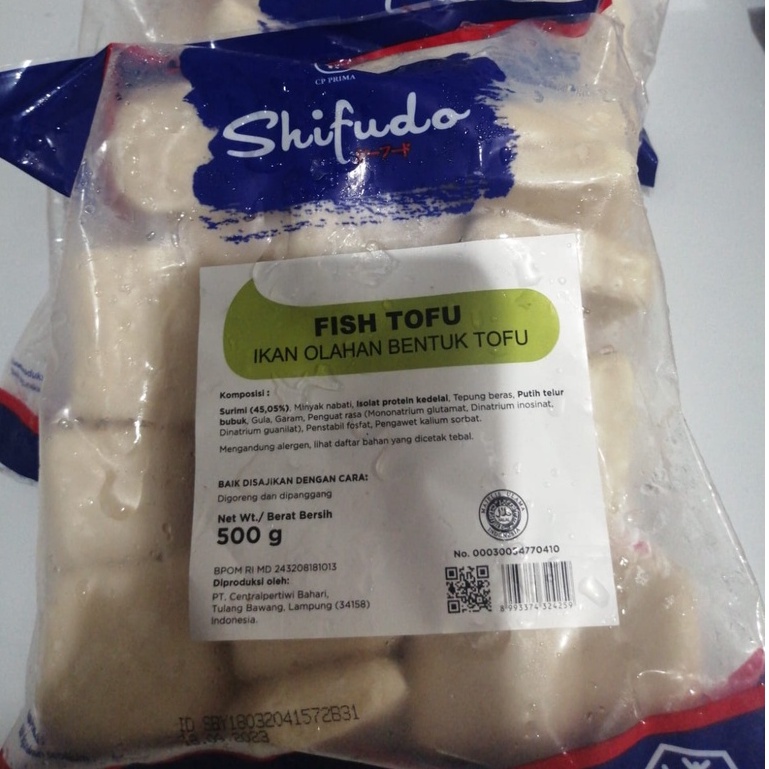 

SHIFUDO FISH TOFU IKAN 500GR