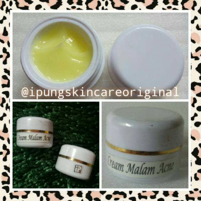 [ORIGINAL] Cream Malam Acne iP/IPUNG Skincare Original