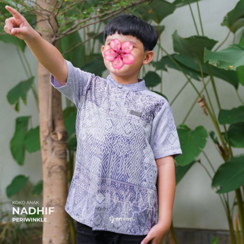 SARIMBIT MOTIF GREENISM 2022 NADHIF KOKO KIDS (KOKO ANAK) BY GREENISM
