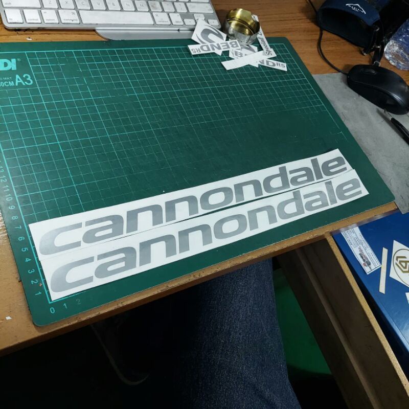 Sticker Cutting Cannondale isi 2 pcs