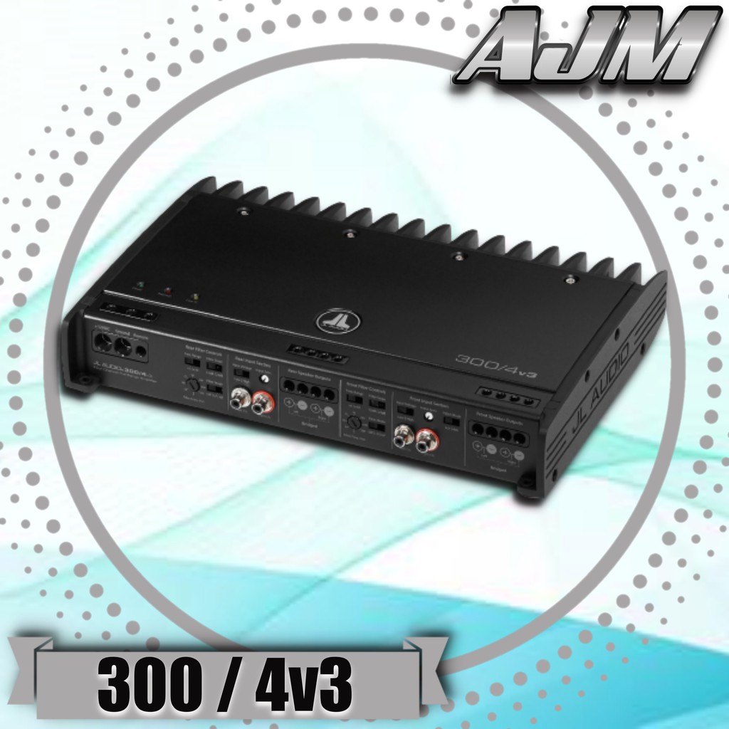 Power Amplifier 4 Channel JL AUDIO 300 4V3