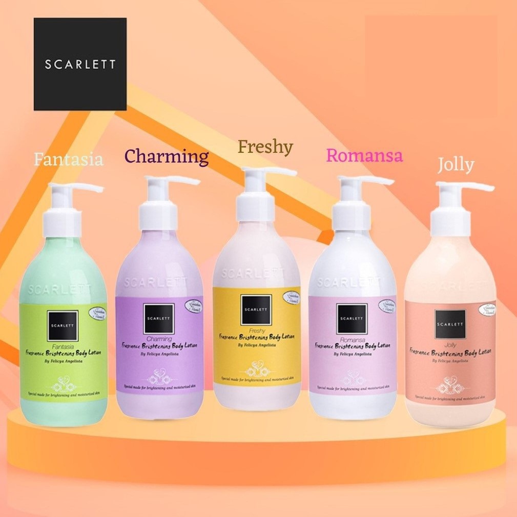 SCARLETT BRIGHTENING BODY LOTION / HANDBODY SCARLETT