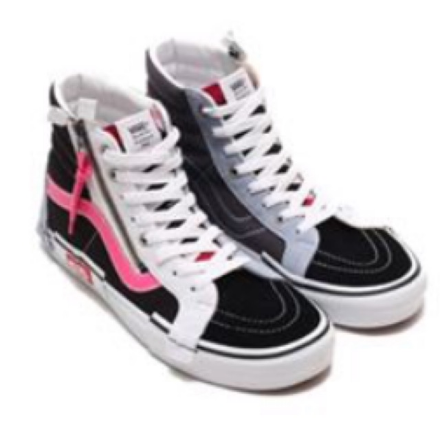 Vans Sk8-Hi Cut And Paste Black Azalea