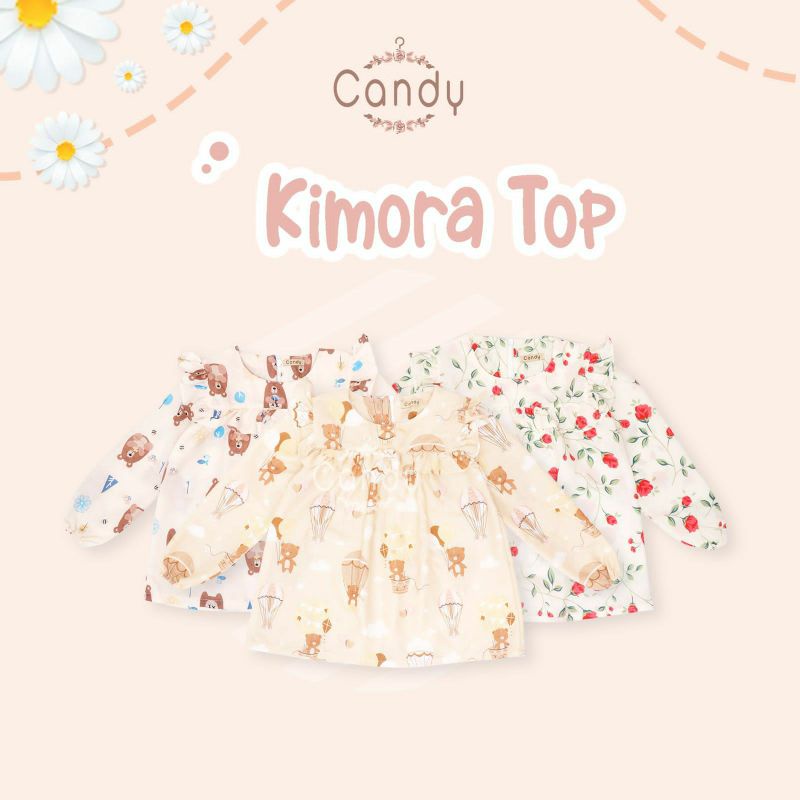 Atasan anak perempuan/Kimora top by candy/Baju anak perempuan