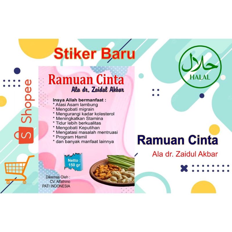 

Ramuan Cinta Ala Dr. Zaidul Akbar Isi 150 gram, Cocok Untuk Program Hamil