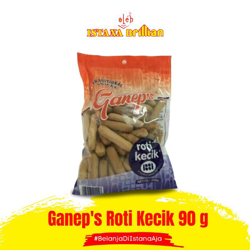 

Roti Kecik Ganeps 90 Gram / Roti Beras Ketan Rendah Kolesterol / Khas Solo