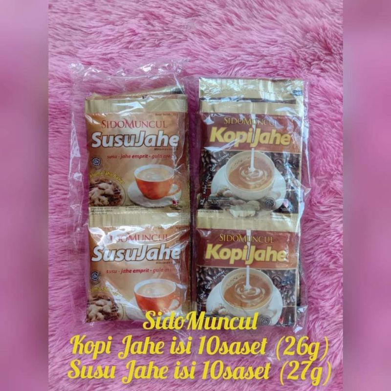 

Sidomuncul susu jahe 10x27g / sidomuncul kopi jahe / susu jahe / kopi jahe / sidomuncul / kopi susu jahe