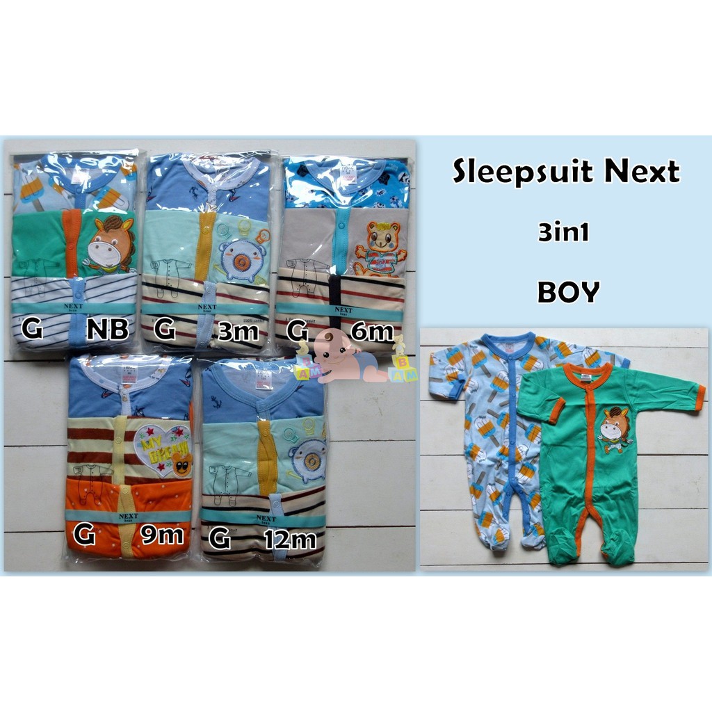 Jumper Panjang Anak Bayi Toddler Laki 0 - 12 Bulan Carters