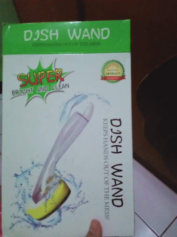 Alat Pencuci Piring Sikat Cuci Piring Dish Wand - Bening