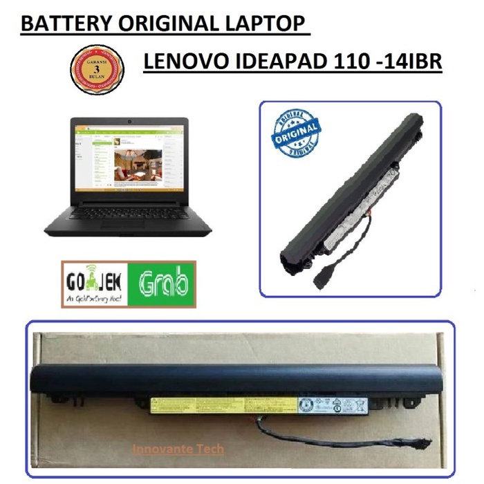 BATERAI ORIGINAL LAPTOP LENOVO IDEAPAD 110 -14IBR / 110-15IBR