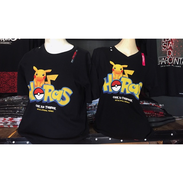 Kaos Couple Batak Horas