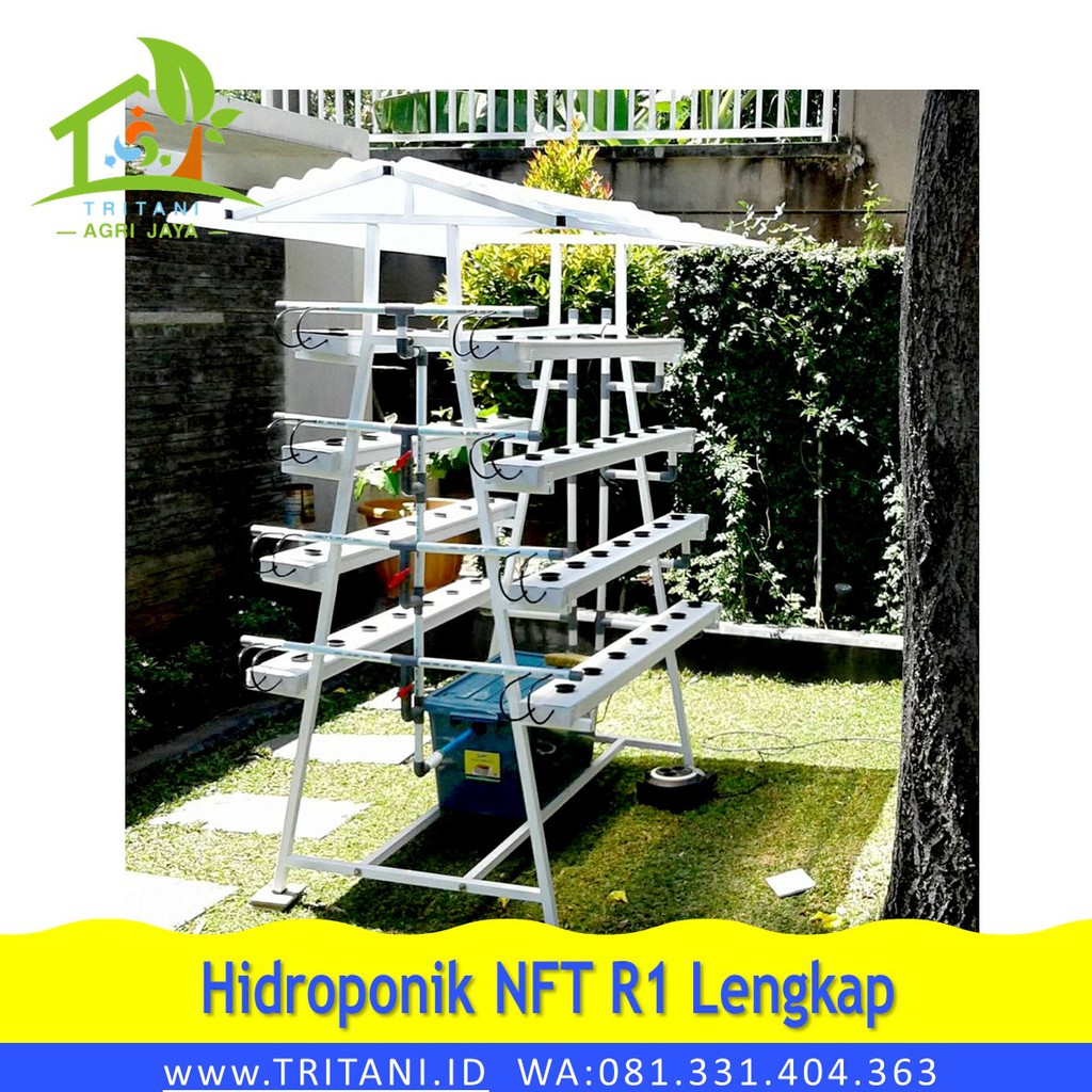 Paket Instalasi Media Tanam Hidroponik R2