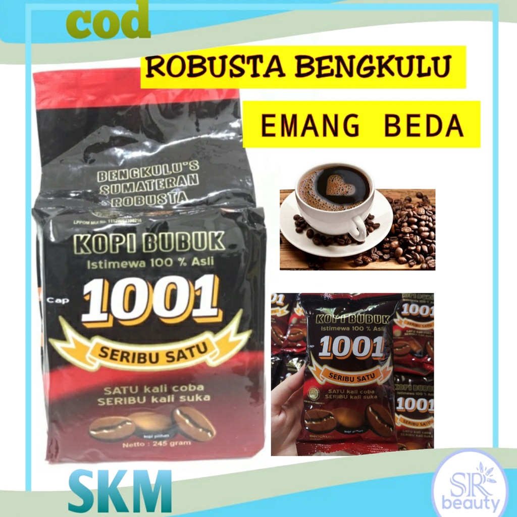 

Kopi 1001/Kopi Khas Bengkulu/Kopi Asli/Kopi/Kopi Hitam/Kopi Robusta/Robusta/Kopi Bubuk/Coffe 01