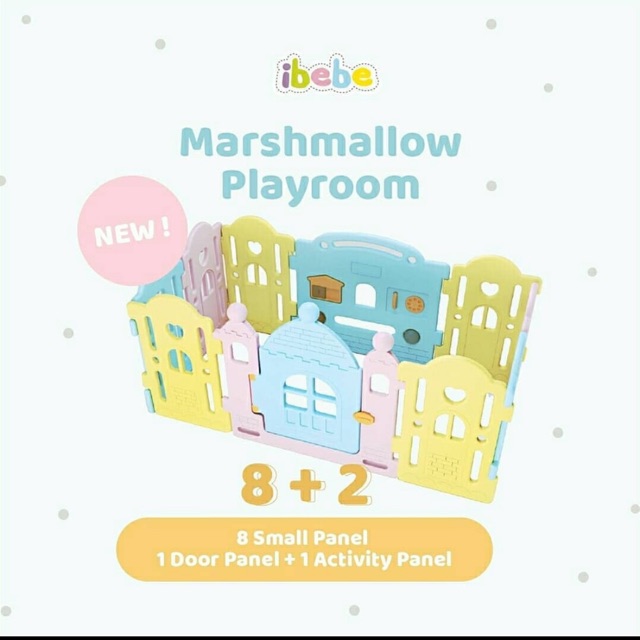 Ibebe marshmallow playroom preloved