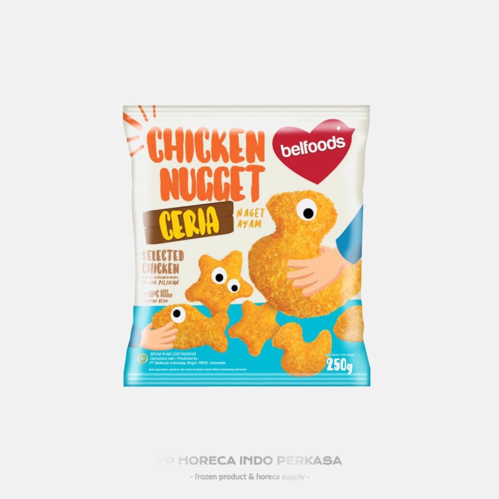 

Belfoods Chicken Nugget Ceria 250 g