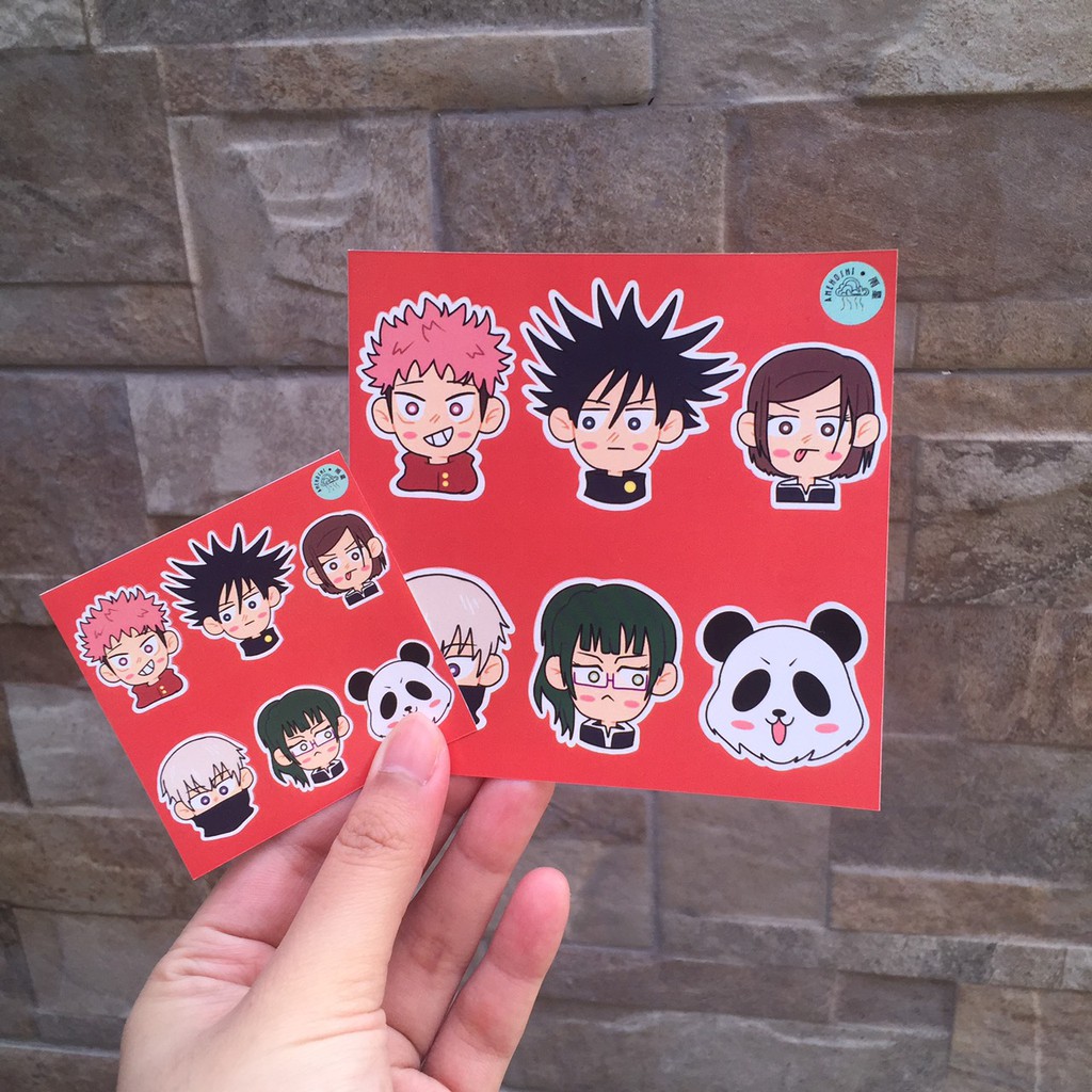 

Stiker Jujutsu Kaisen/Characters Ver.