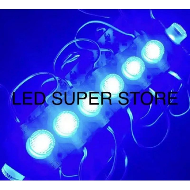 Modul 3030 1 LED 1.5W 12V Biru / Merah / Kuning / Hijau / WW - 100 Pcs