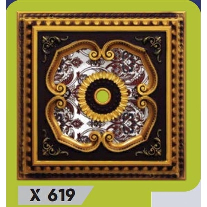 VICON LAMPU ORNAMEN 60 CM / ORNAMEN LAMPU / ORNAMEN LAMPU 60CM / ORNAMEN PLAFON PVC / LAMPU ORNAMEN 
