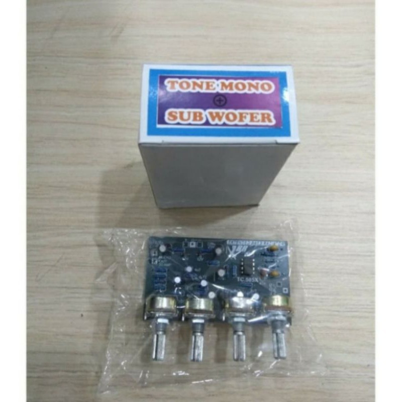 Tone control mono xbr subwoofer