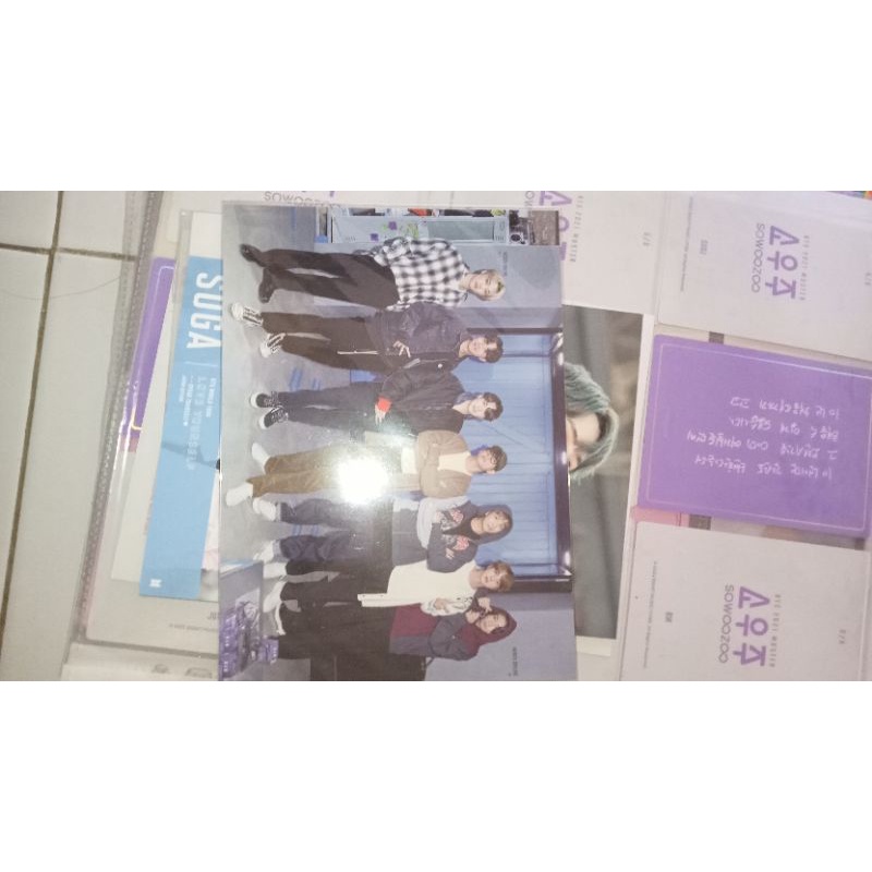 Postcard pop up bts official