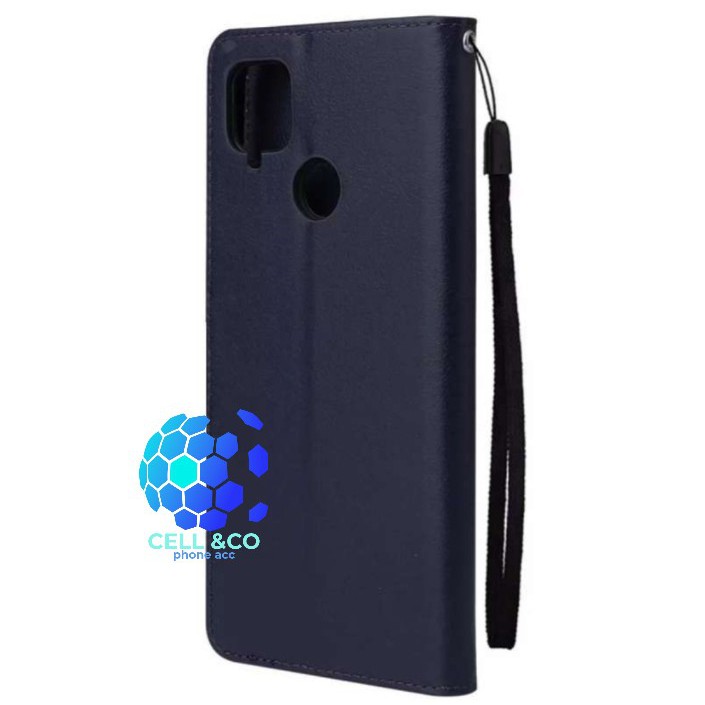 Flip cover REALME C15 Flip case buka tutup kesing hp casing flip case leather wallet