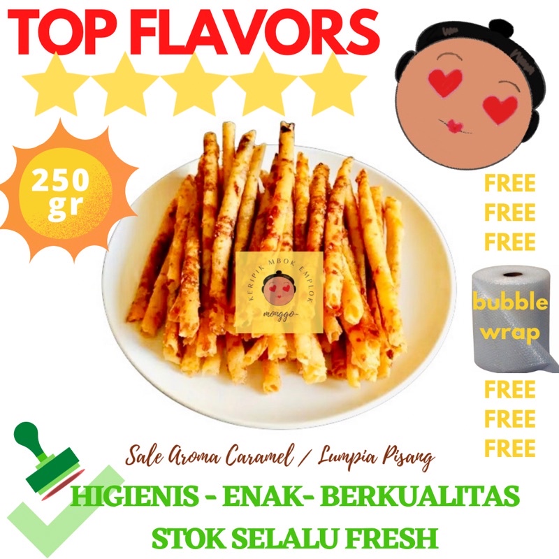 

SALE PISANG AROMA CARAMEL / LUMPIA PISANG KHAS BANDUNG