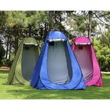 TENDA LIPAT TOILET Portable Automatic Open - kamar mandi champing - Ruang Pas PRIA WANITA- Kerai