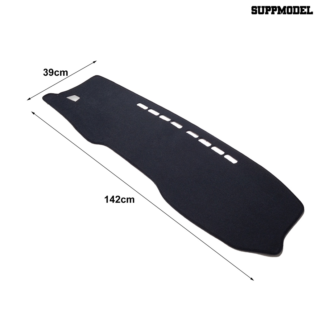 Suppmodel Cover Pelindung Dashboard Mobil Bahan Polyester Tebal Untuk Toyota Hilux 2015-2020