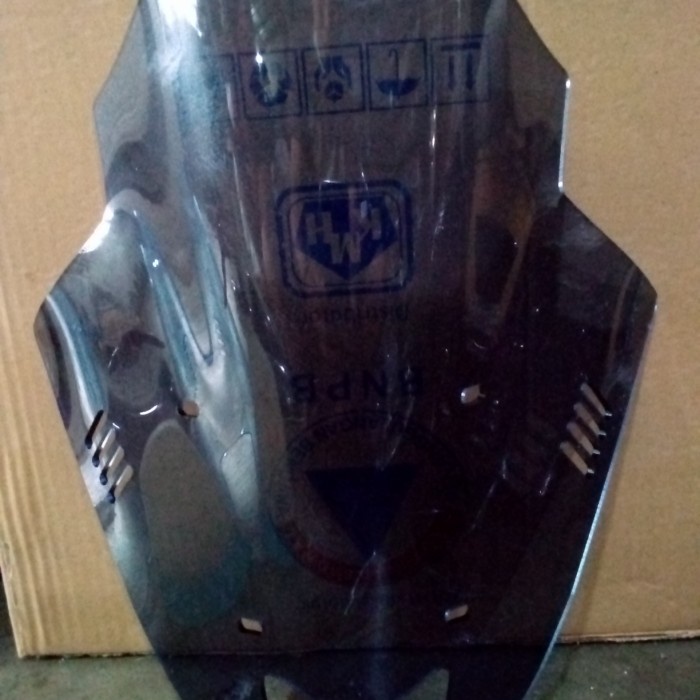 Windshield Yamaha Lexi Model Tdr Blue Ice/Visor Lexi Tebal 4Mili