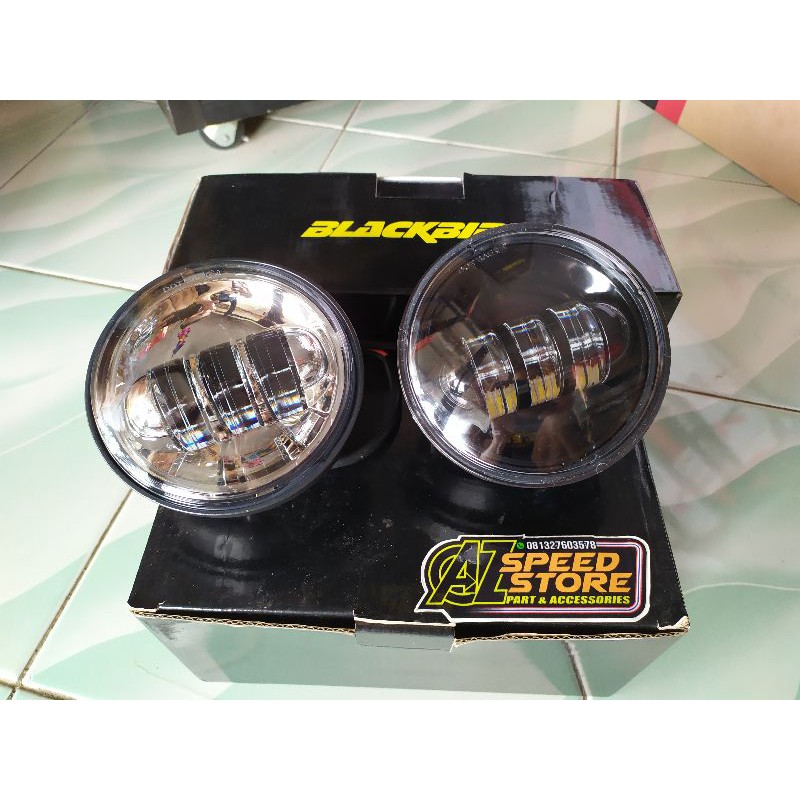 Lampu Daymaker Led Honda C70, C50, Pispot 4,5 Inch Original DOT SAE