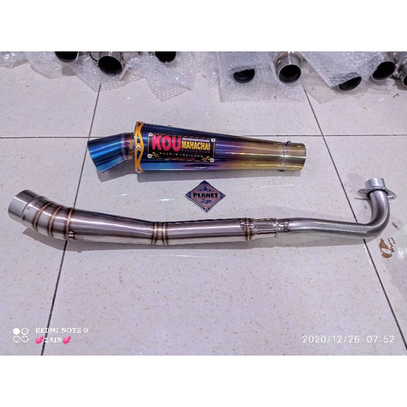 KNALPOT SUPRA 125 KNALPOT RACING SUPRA 125 KNALPOT KOU MAHACHAI